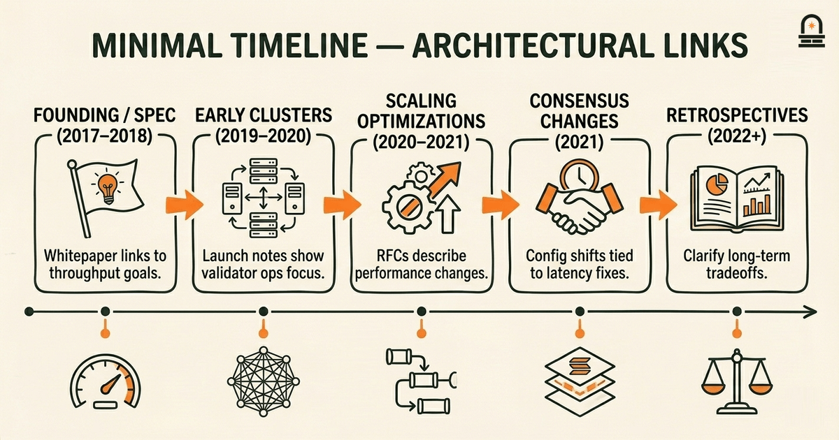 Minimal Timeline — Architectural Links